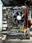 PC completo (ASUS A58M-K + A8-5600K + 4GB DDR3) com caixa sem disco