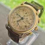 Maurice Lacroix zegarek męski 1998r  bezel 18k złoty 750