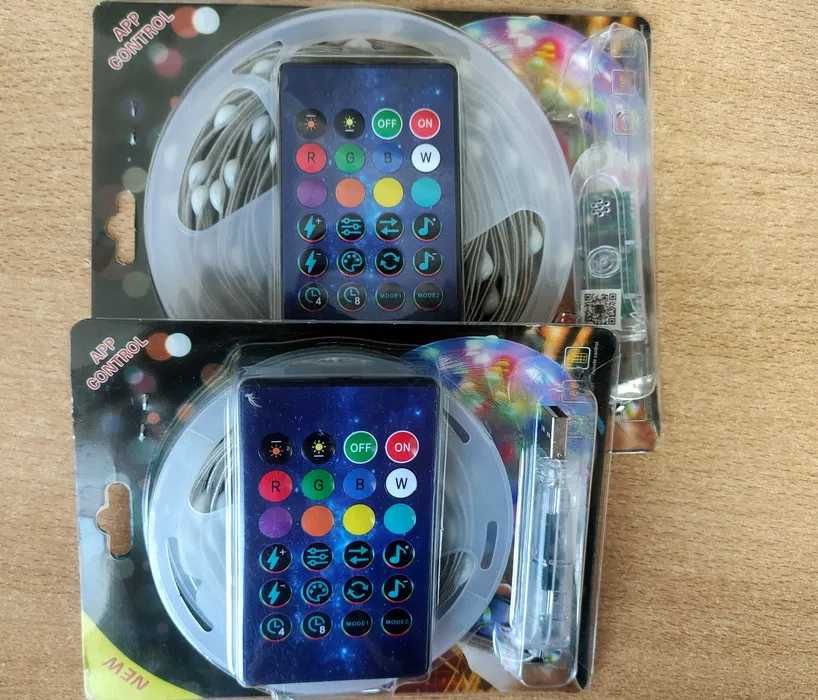 НА ЯЛИНКУ! Гірлядна LED-колір. Зарядка USB. 5,10,15 метрів довжина