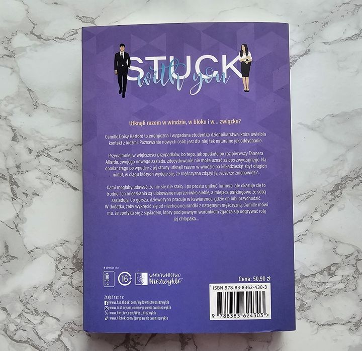 Książka "Stuck with you" Agata Polte