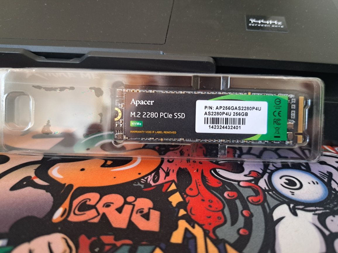 НОВИЙ Ssd m2 Apacer 256gb