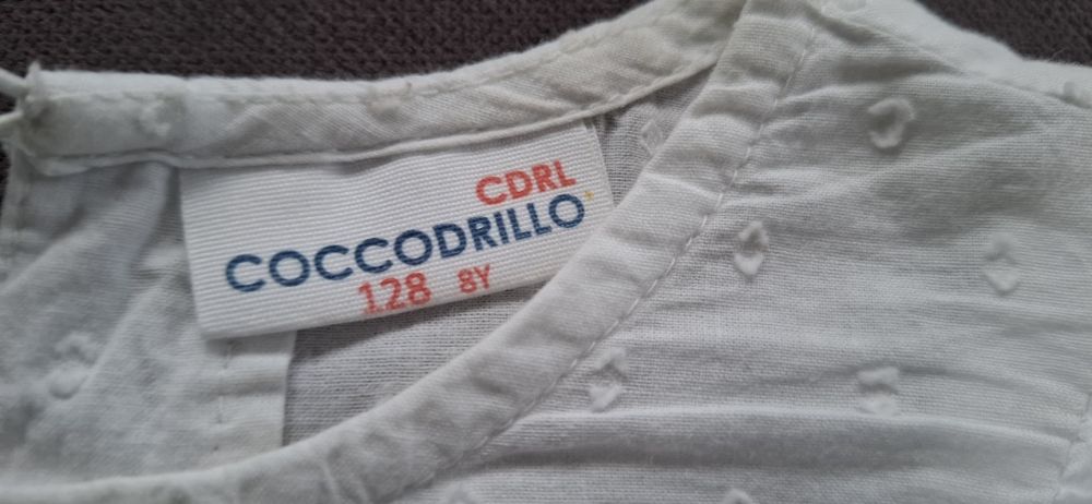 Zestaw Cocodrillo spódnica/ bluzka 128