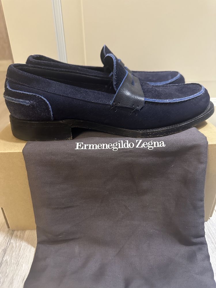 Ermenegildo Zegna туфли мужские оригинал Италия