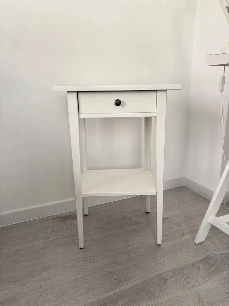 Ikea Hemnes półka nocna biała stolik 46x35 loft Strzelce Opolskie