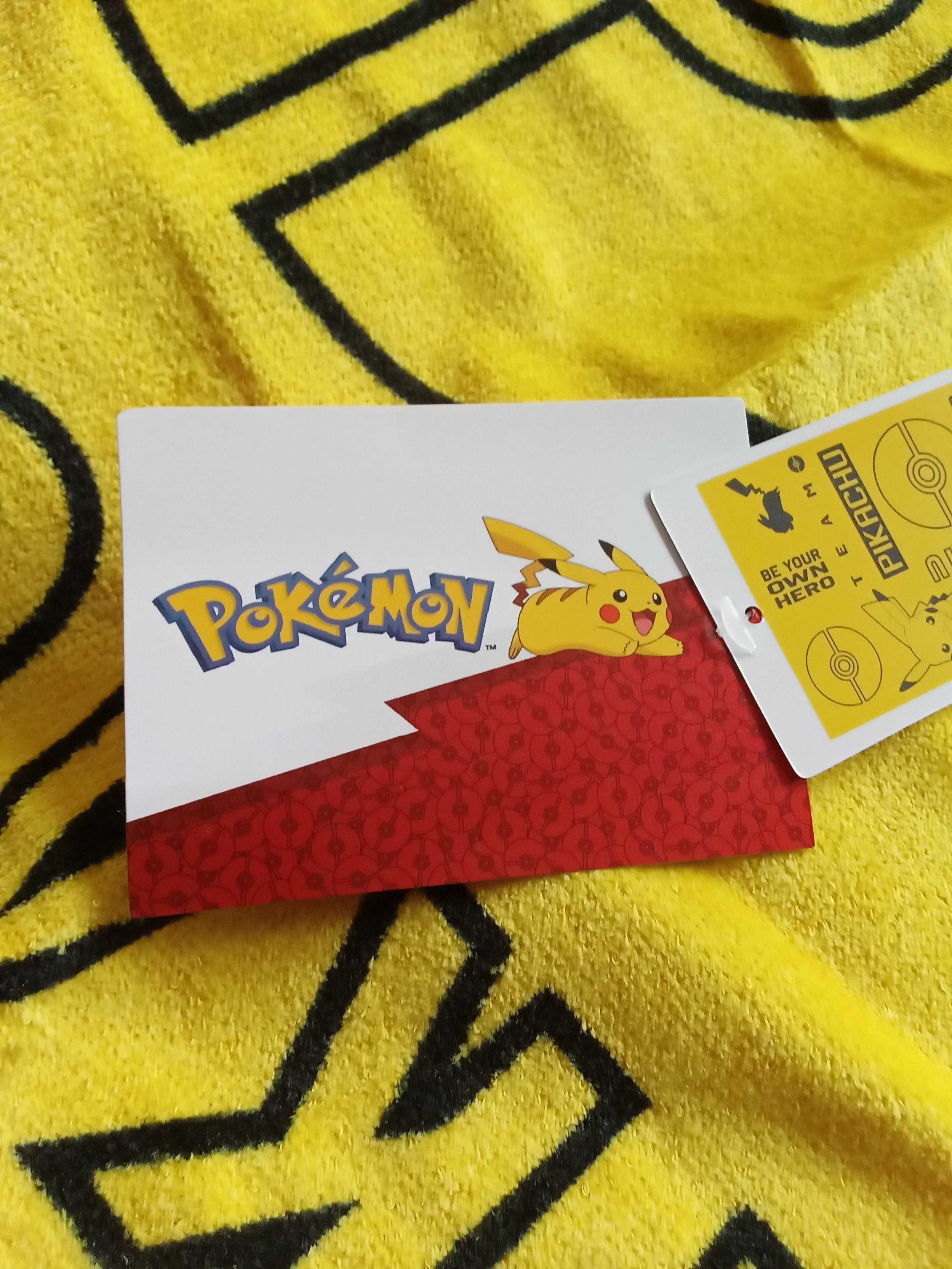 Ręcznik bawełniany 70x140 Pokemon, Pikachu