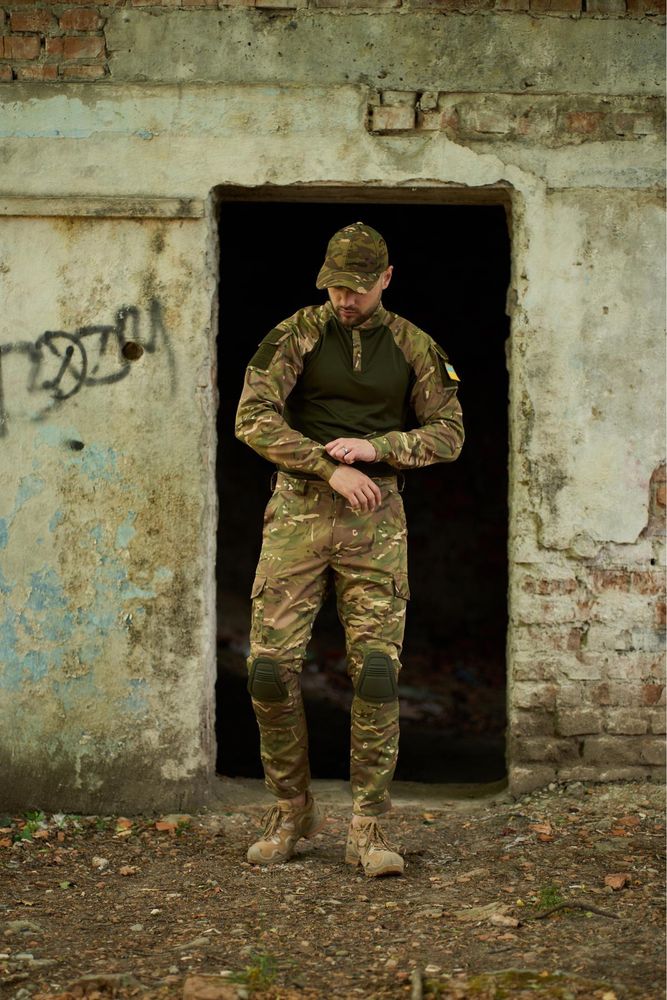 Костюм тактичний форма військова одяг кофта штани піксель мультикам