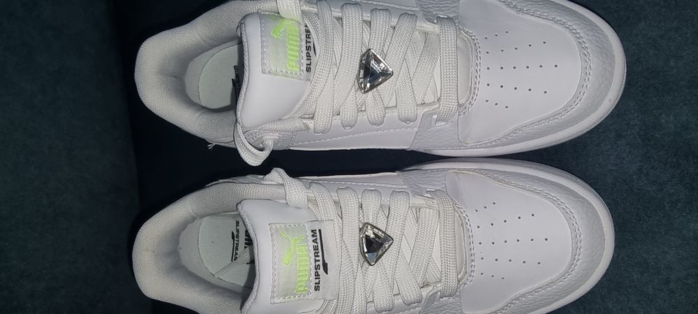 Buty sneakersy PUMA damskie białe 37