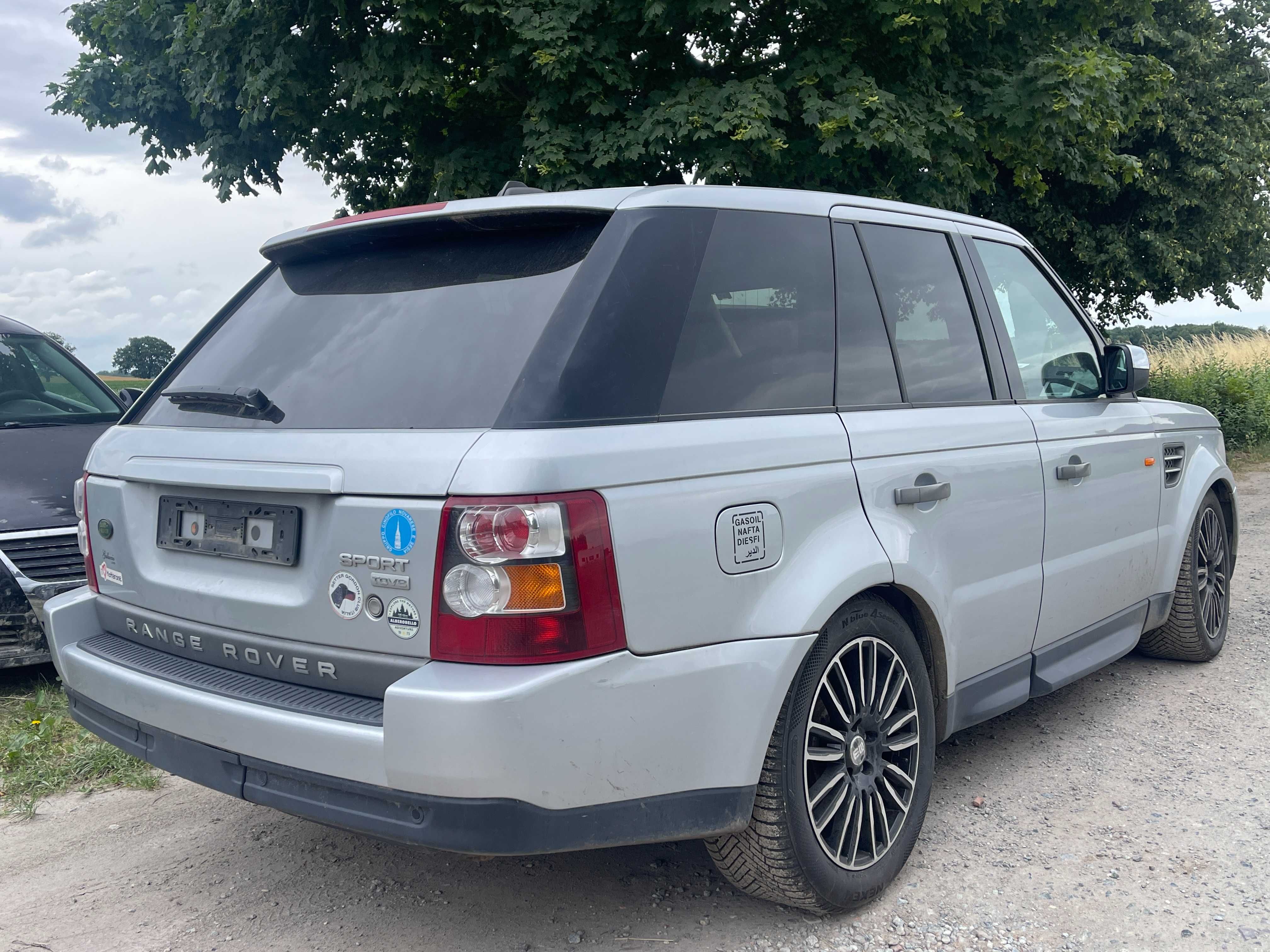 Land Rover Range Rover Sport 3.6 TDV8 Uszkodzony Silnik