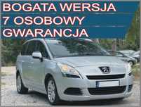 Peugeot 5008 7os NowyRozrząd/olej, Skóra/DVD/GrzFotele Niski przebieg !!GWARANCJA!!