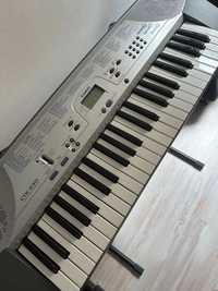 Keyboard organy syntezator Casio do nauki gry ze statywem