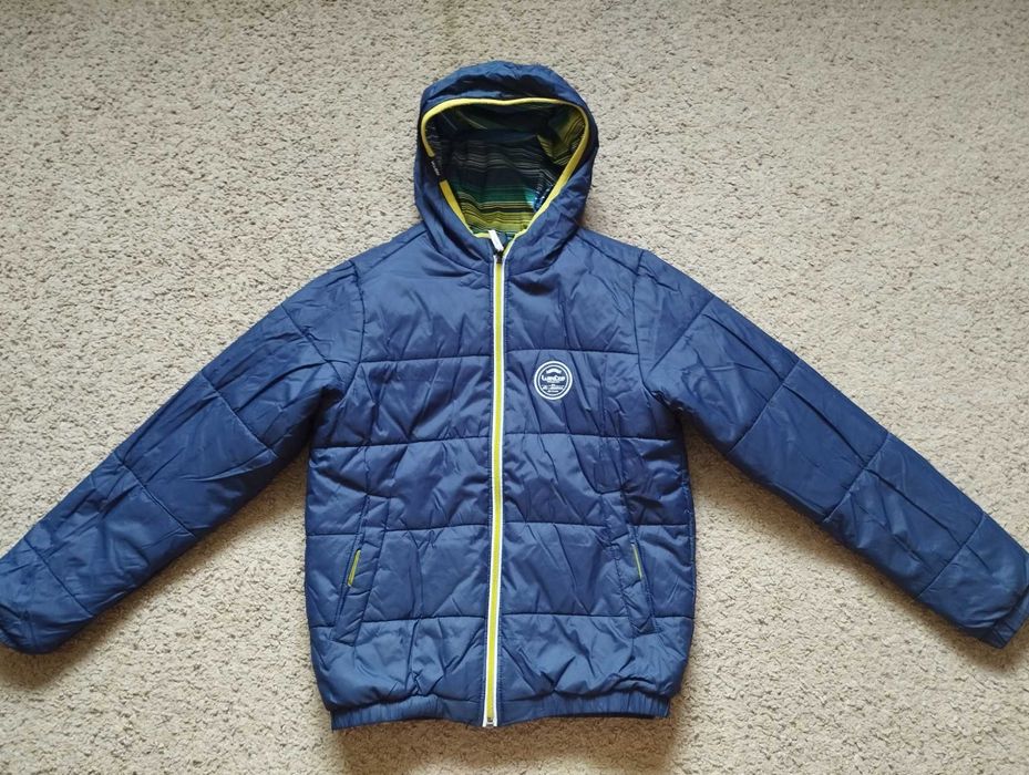 Куртка демисезонная еврозима двухсторонняя Decathlon размер 146-152