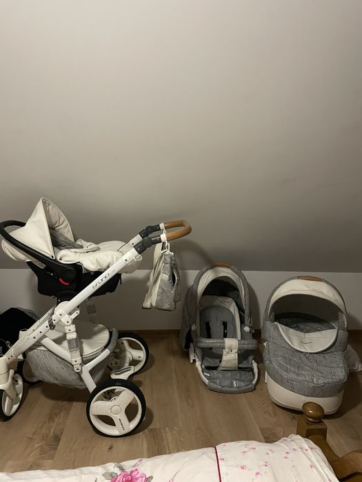Wózek riko brano luxe 4w1 z baza isofix