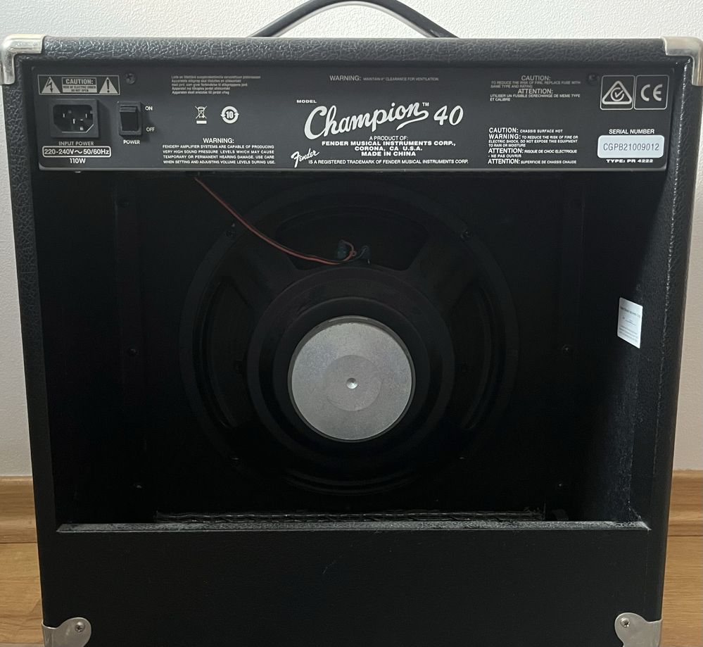 Wzmacniacz gitarowy Fender Champion 40