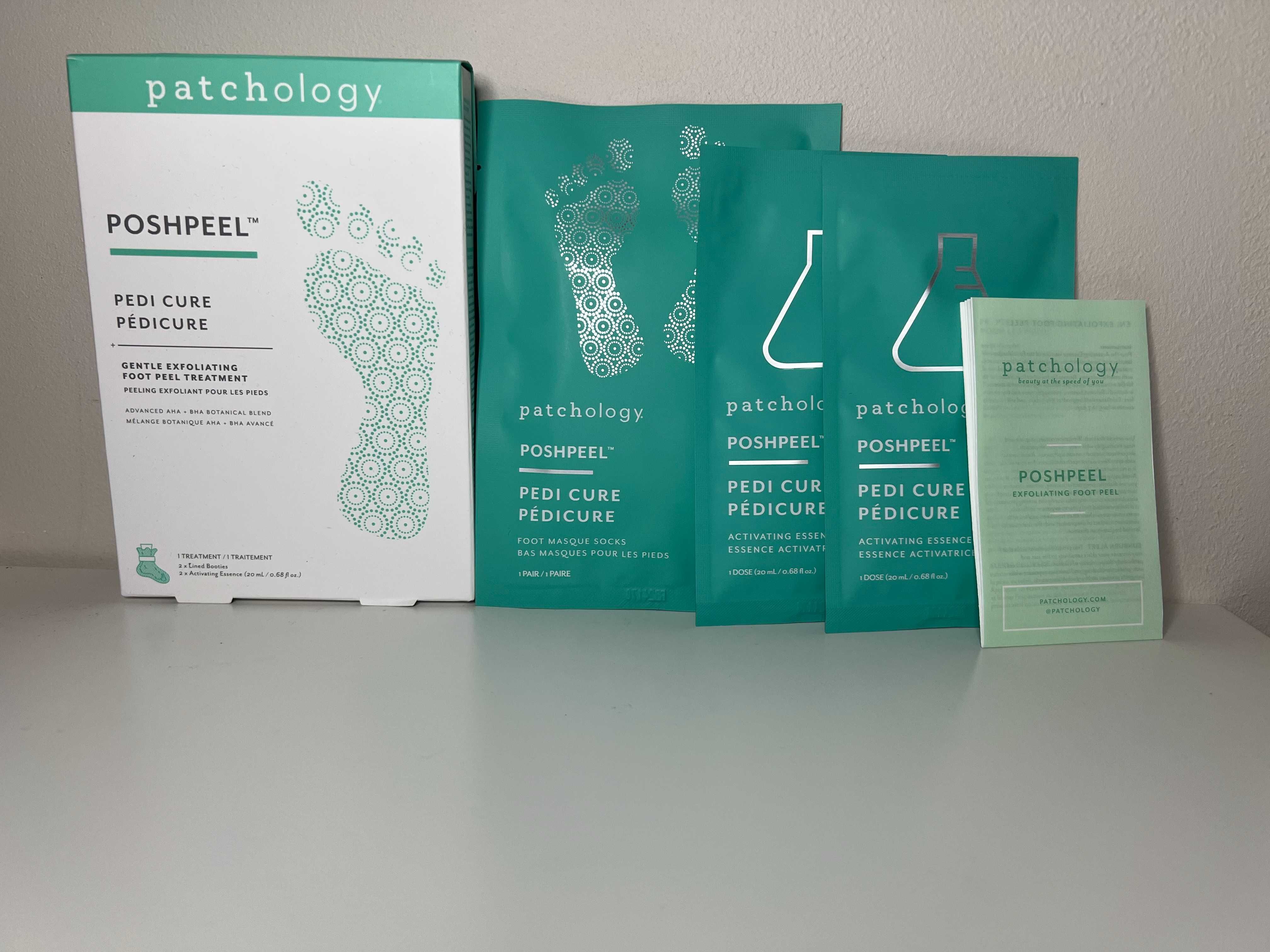 PATCHOLOGY PoshPeel Pedicure - Maska z tkaniny do stóp nowa sephora