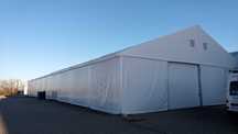 Używana hala namiotowa 20x50x4m PCV