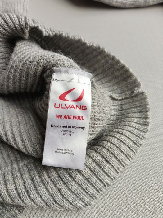 Ulvang Rav golf 100% wełna rozmiar męskie M unisex,