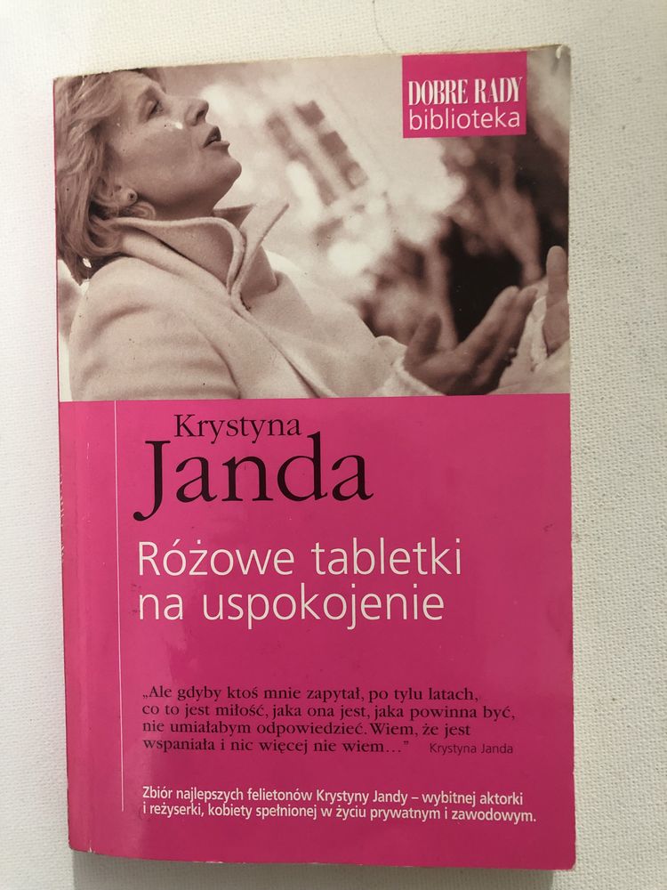 Krystyna Janda Rożowe tabletki na uspokojenie