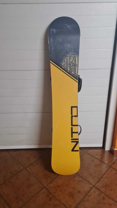 Prancha Snowboard Nitro Dominion 2007 + Fixações Raiden + Capa Dakine