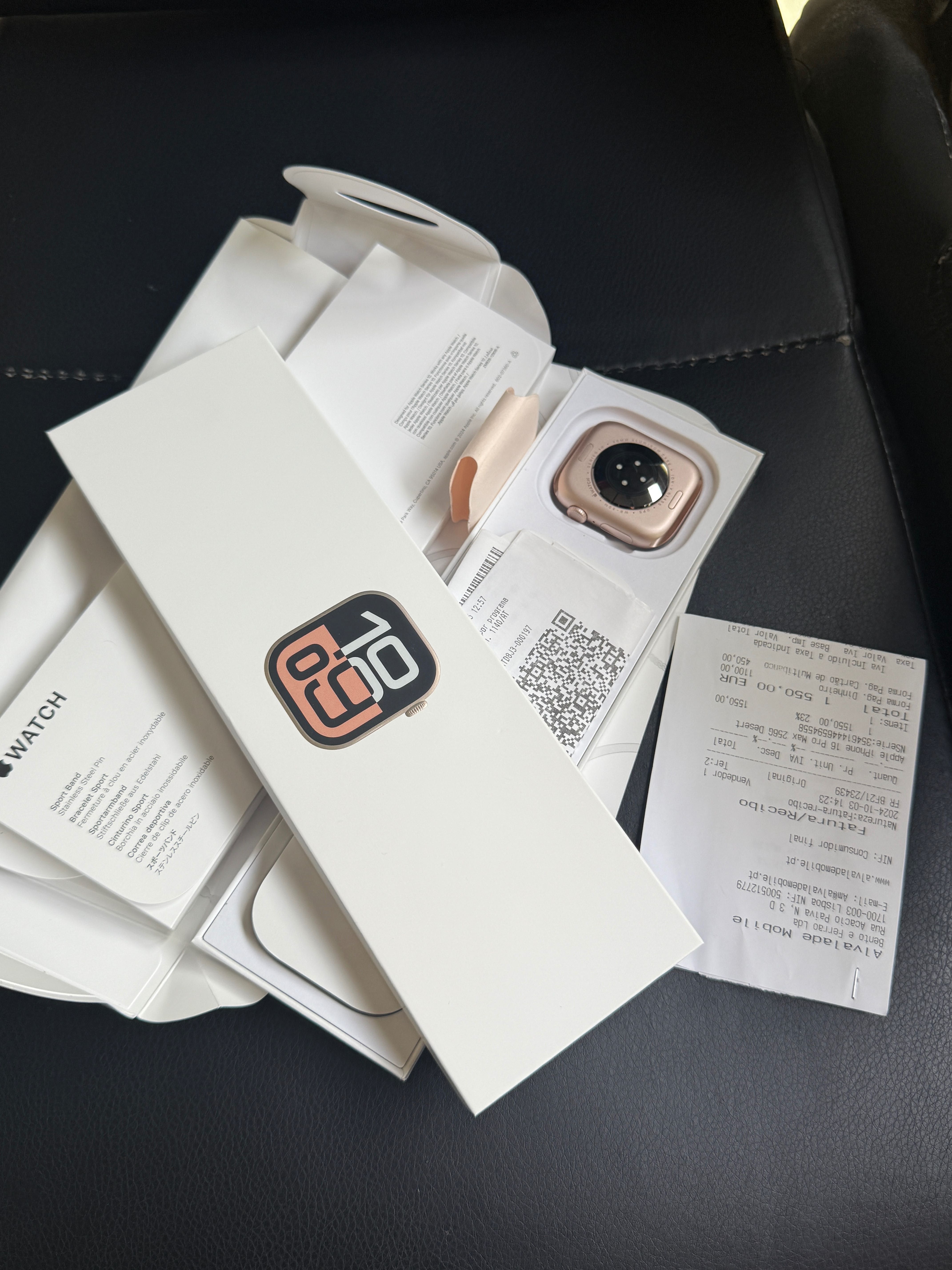 Vendo Apple Watch S10 47mm Fatura e Garantia