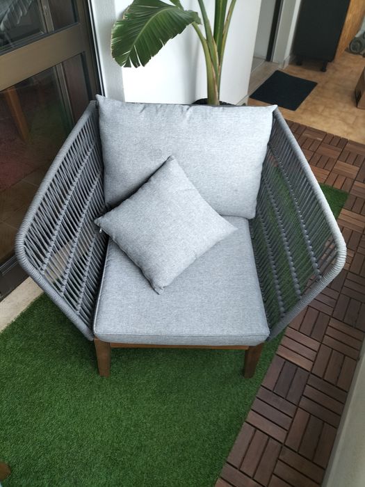 2 poltronas para jardim ou varanda Leroy Merlin