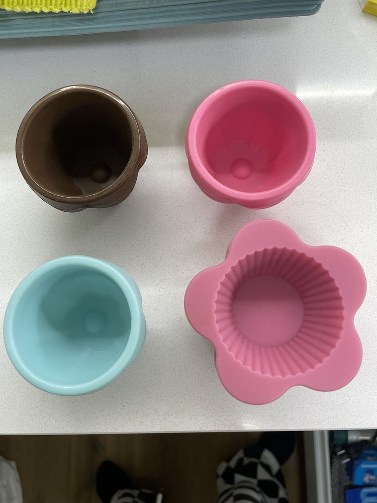 Moldes silicone pastelaria muffins/queques/pudins