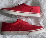 Trampki, Buty Polo Ralph Lauren, kolor czerwony, rozmiar 38