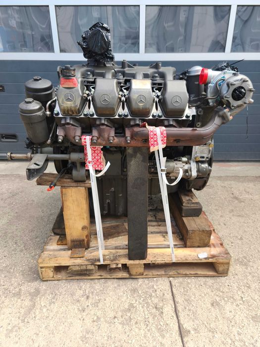 Regeneracja Silnik Mercedes-Benz OM502 V8 Claas Jaguar, Setra