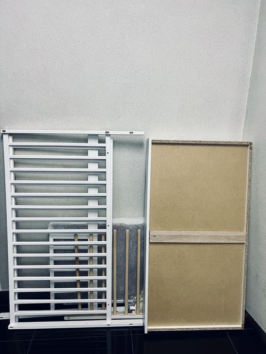 Łóżeczko dzieciece 120x60 z szuflada i barierksą + materac gratis!