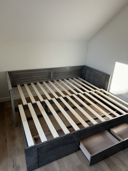 Rozkladane łóżko 200x90/180