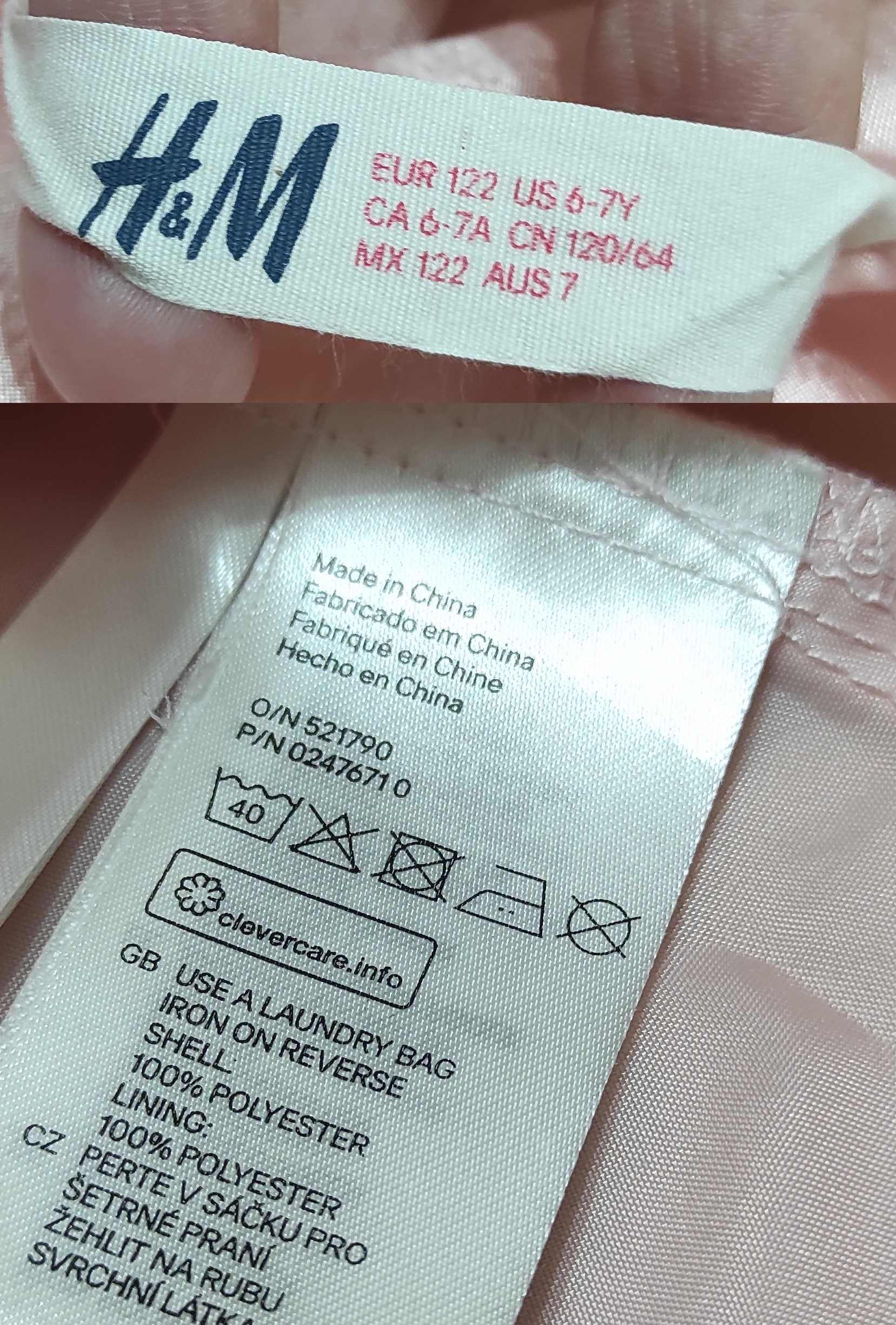 Нарядное праздничное платье H&M, пышное выпускное платье на 6-8 лет