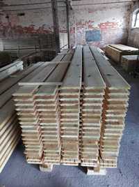 Deski elewacyjne pióro-wpust boazeria 25x170x4000 mm 2,5x17x400 cm 4m