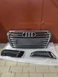 GRILL AUDI A4 B9 S-LINE+kratki zderzaka