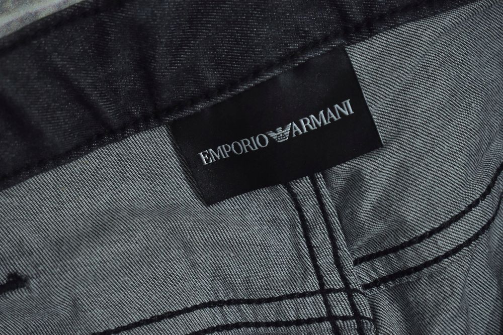 Emporio Armani Męskie Spodnie Jeansowe Jeansy 33