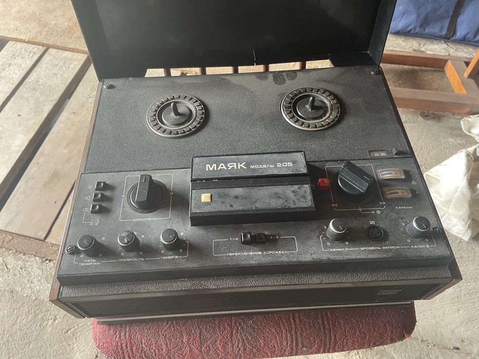Маяк 205 бабінний магнітофон