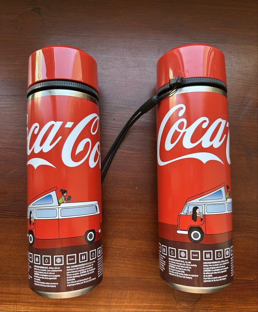 2 bidony Coca-Cola