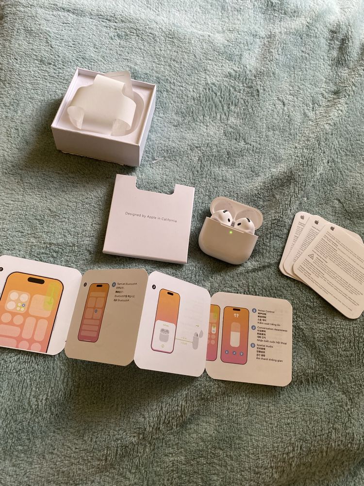 Air pods 4 (ANC) z aktywną redukcją szumów