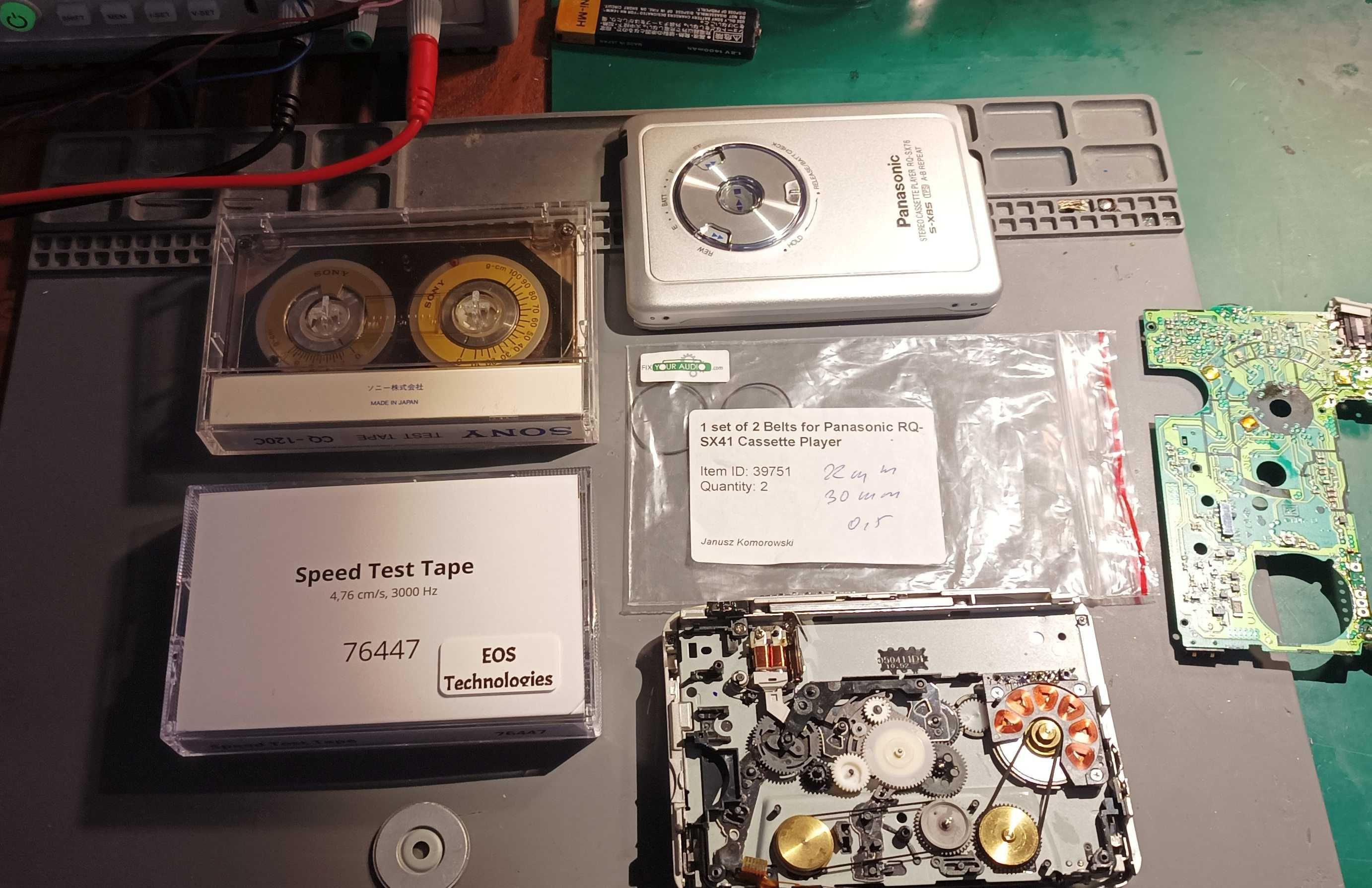 Walkman Panasonic RQ-SX76 komplet ok głośniki