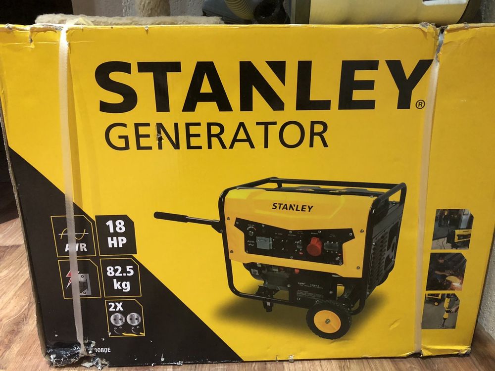 Новий генератор STANLEY SG5600, 5,6 кВт