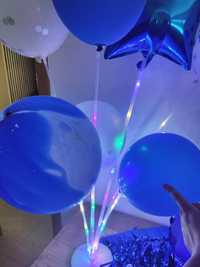 Suporte de balões com LED's