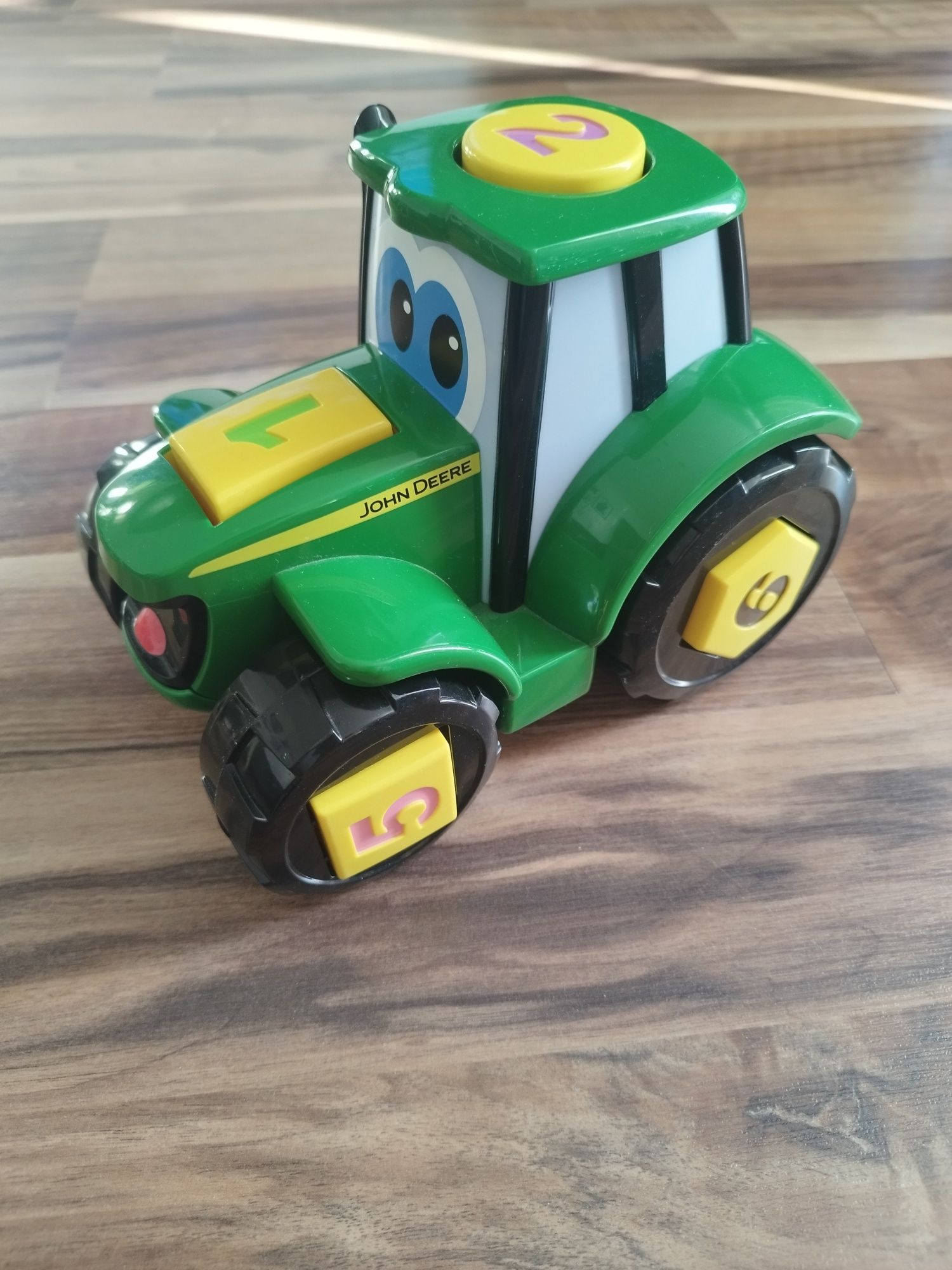 John Deere traktor sorter liczby zabawka oddam