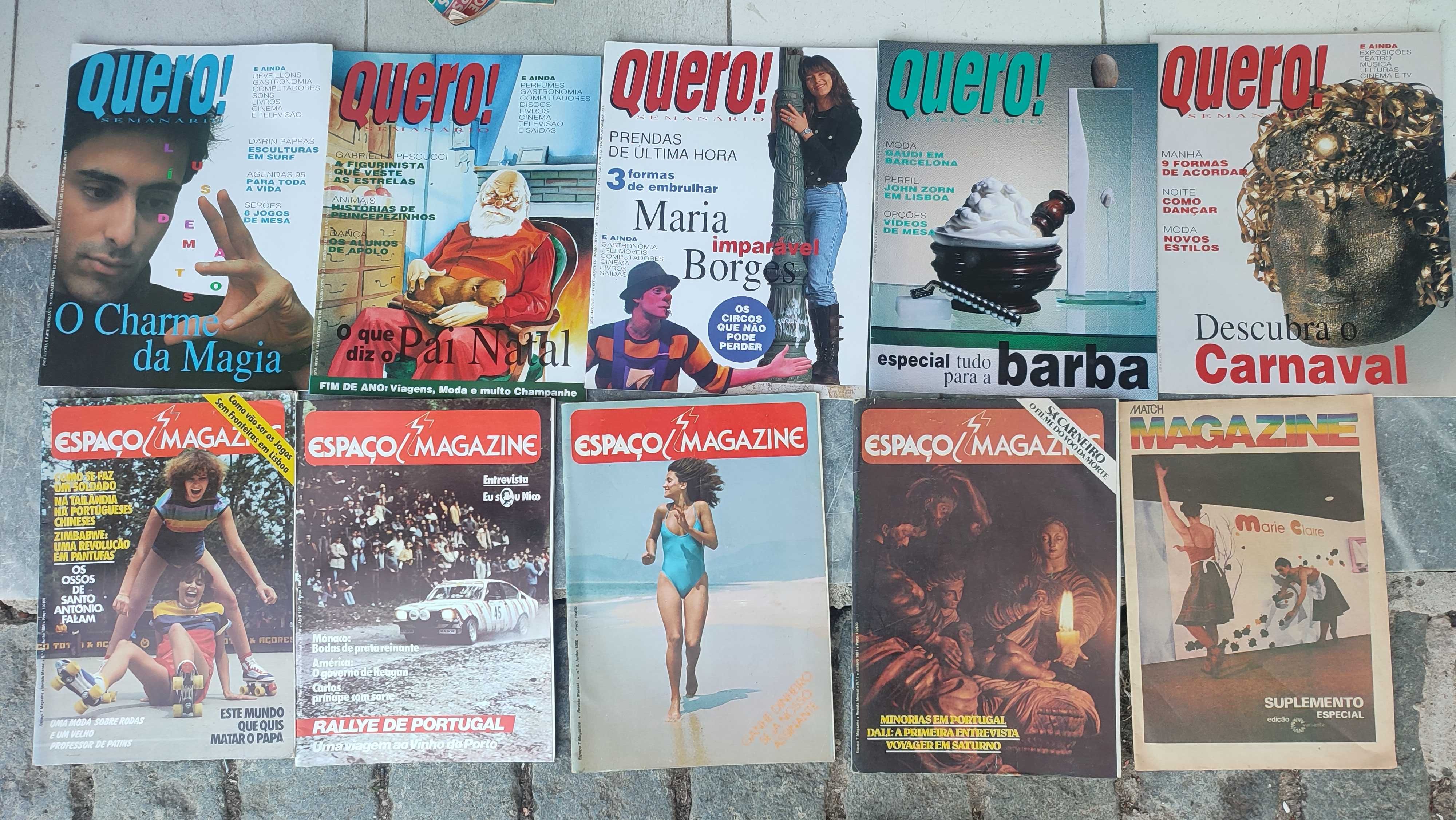 Lote 55 Revistas Diversas anos 80 e 90 - Informação, Sociedade