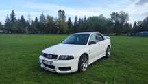 Audi A4 B5 2.6 V6 PB Projekt tuning bodykit biała
