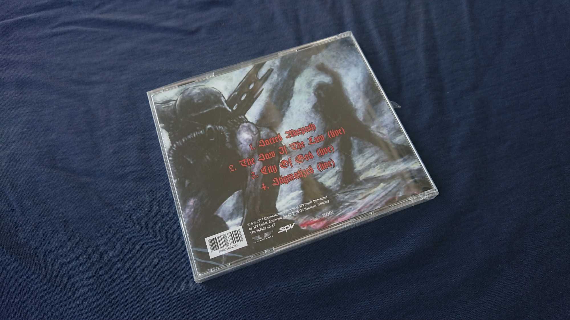 Sodom Sacred Warpath CD EP *NOWA* Jewelcase Folia Steamhammer 2014 SPV