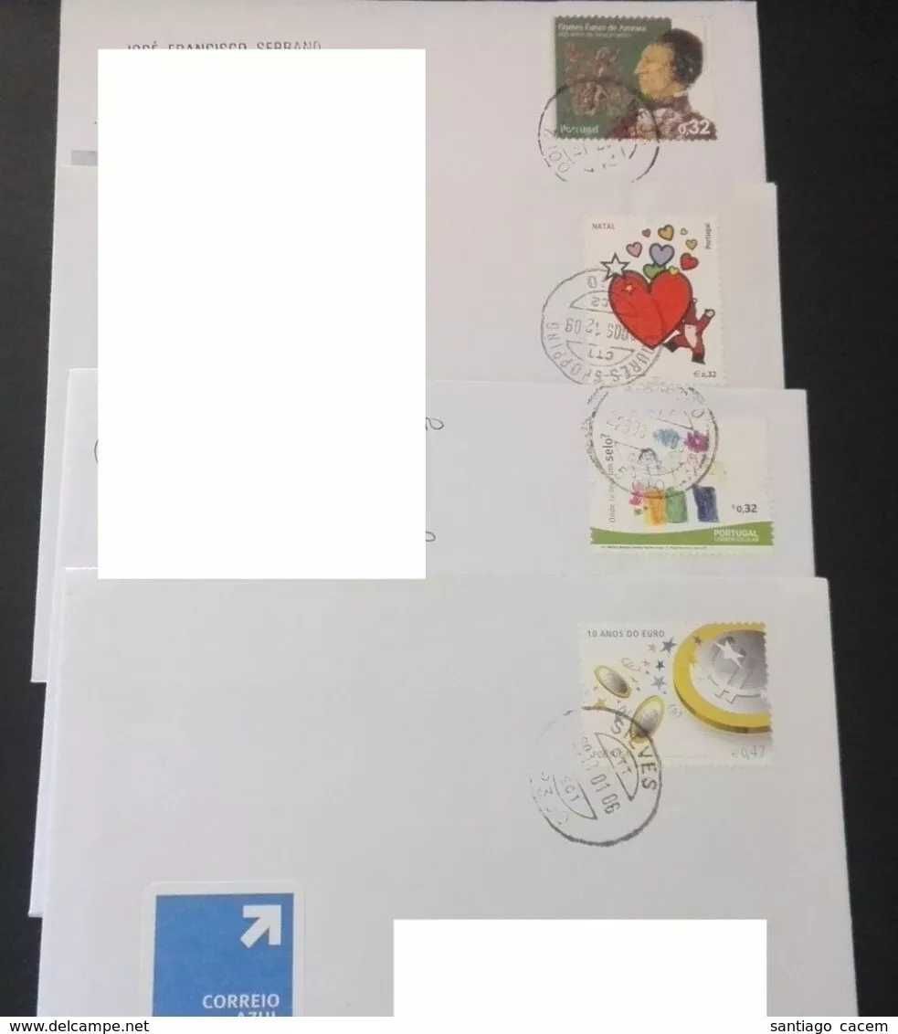 Cartas Portugal modernas Circuladas