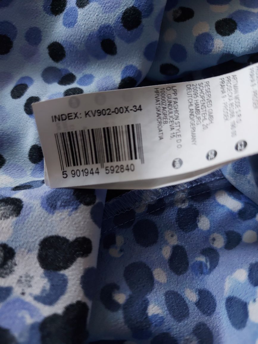Sukienka  XS, S, M, na wesele komunię z falbaną Mohito 34