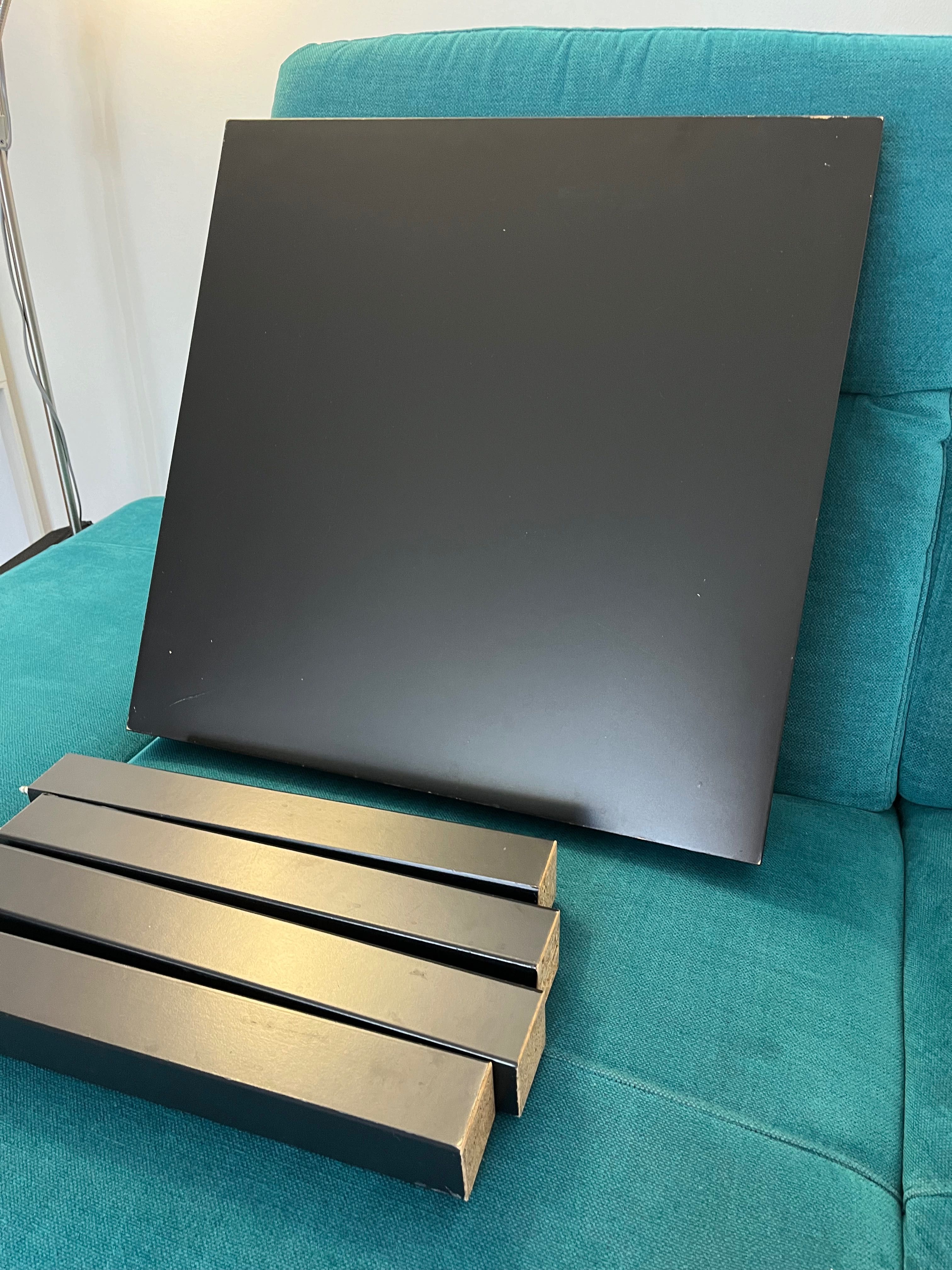 IKEA LACK Stolik, czarnobrąz, 55x55 cm