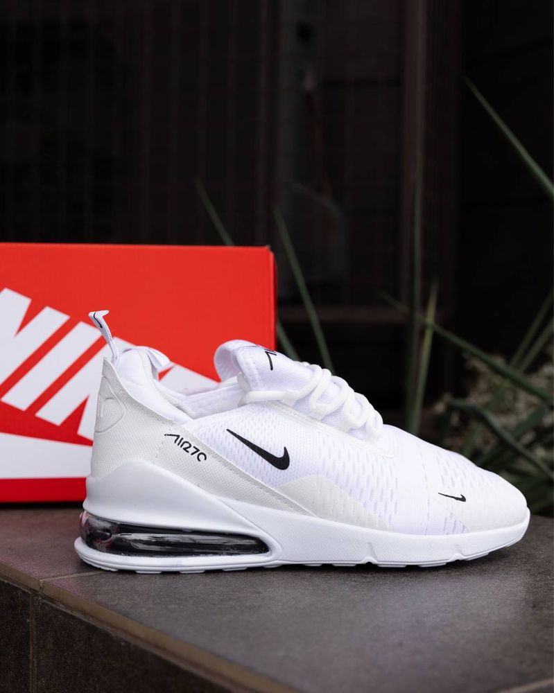 Nike Air Max 270 White чоловіче взуття спортивне взуття кроссовки