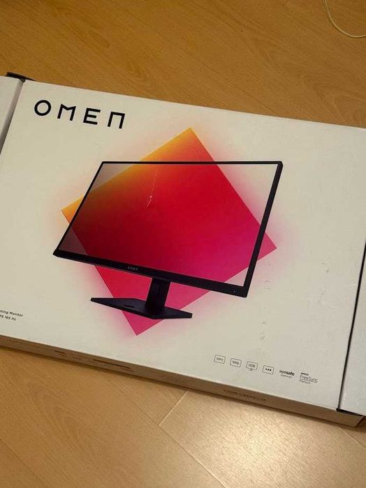 Monitor HP OMEN 27" LED IPS FullHD 165Hz FreeSync – Como Novo