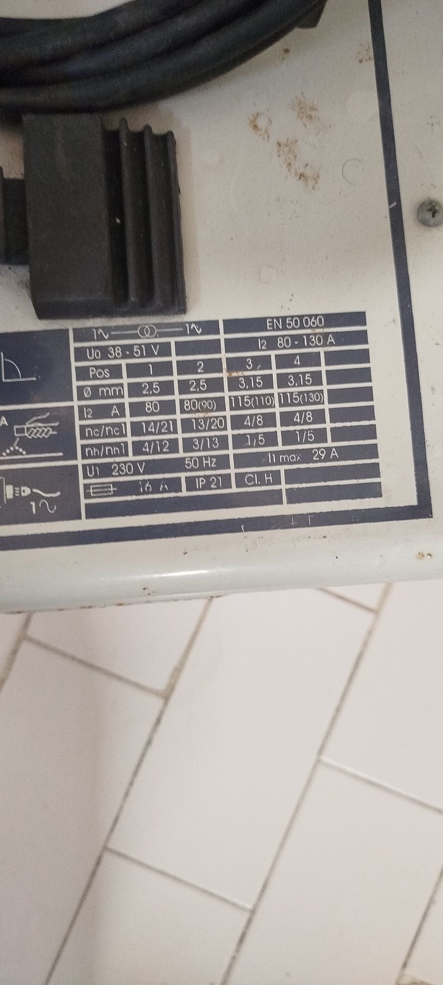 Máquina de soldadura como nova