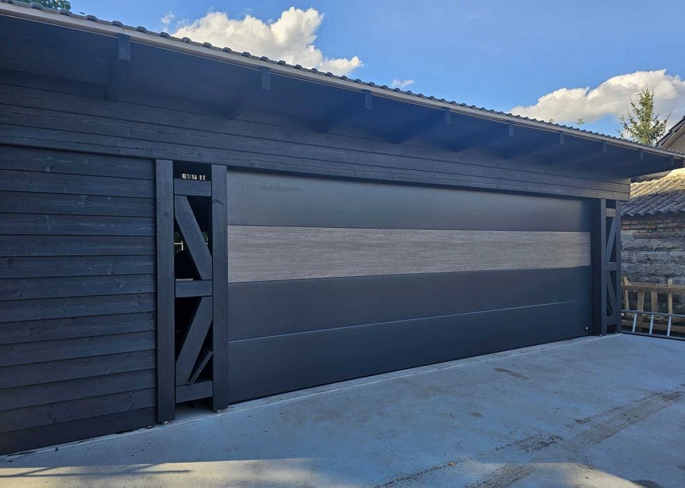 Producent Brama garażowa segmentowa Bramy garażowe przemysłowe Automat